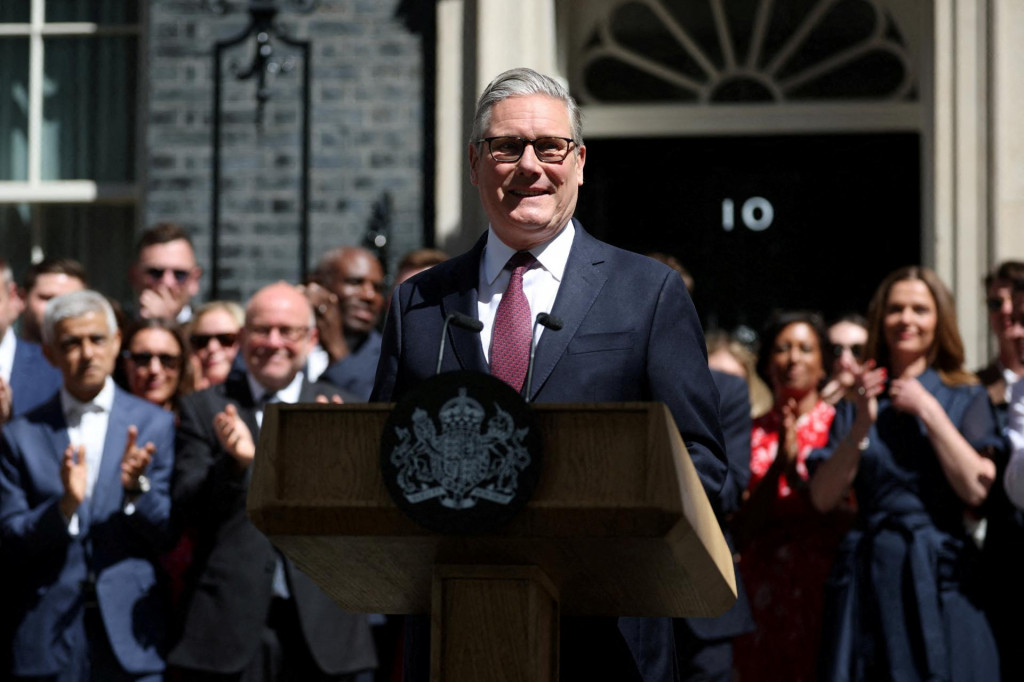 B&yacute;val&yacute; britsk&yacute; premi&eacute;r Keir Starmer. FOTO: Reuters