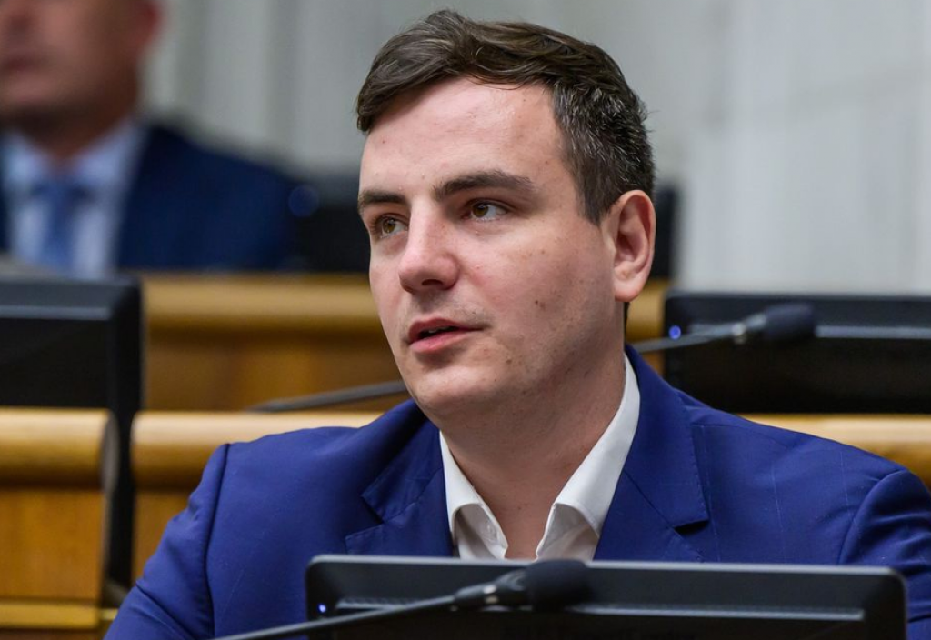 Poslanec PS D&aacute;vid Dej. FOTO: TASR/J. Nov&aacute;k