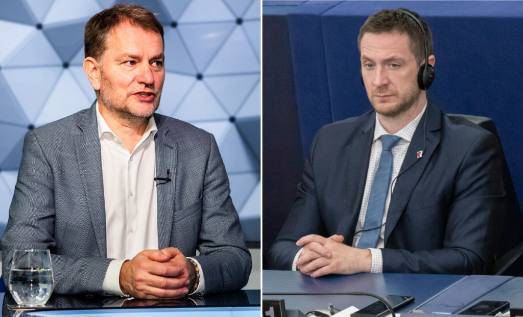 Zd&aacute; sa, že opoz&iacute;cia bez Hnutia Slovensko a koal&iacute;cia bez Republiky m&ocirc;žu na bud&uacute;cu vl&aacute;dnu v&auml;č&scaron;inu zabudn&uacute;ť. To pre krajinu nie je dobr&aacute; spr&aacute;va. FOTO: HN, TASR; Kol&aacute;ž: HN