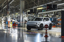 Model Kia EV2 sa vyr&aacute;ba v Kia Slovakia už od marca tohto roka. FOTO: HN/Radoslav Petr&iacute;k