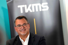 Gener&aacute;lny riaditeľ ThyssenKrupp Marine Systems Oliver Burkhard. FOTO: TASR/AP