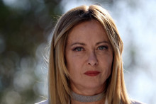 Talianska premi&eacute;rka Giorgia Meloniov&aacute;. FOTO: REUTERS
