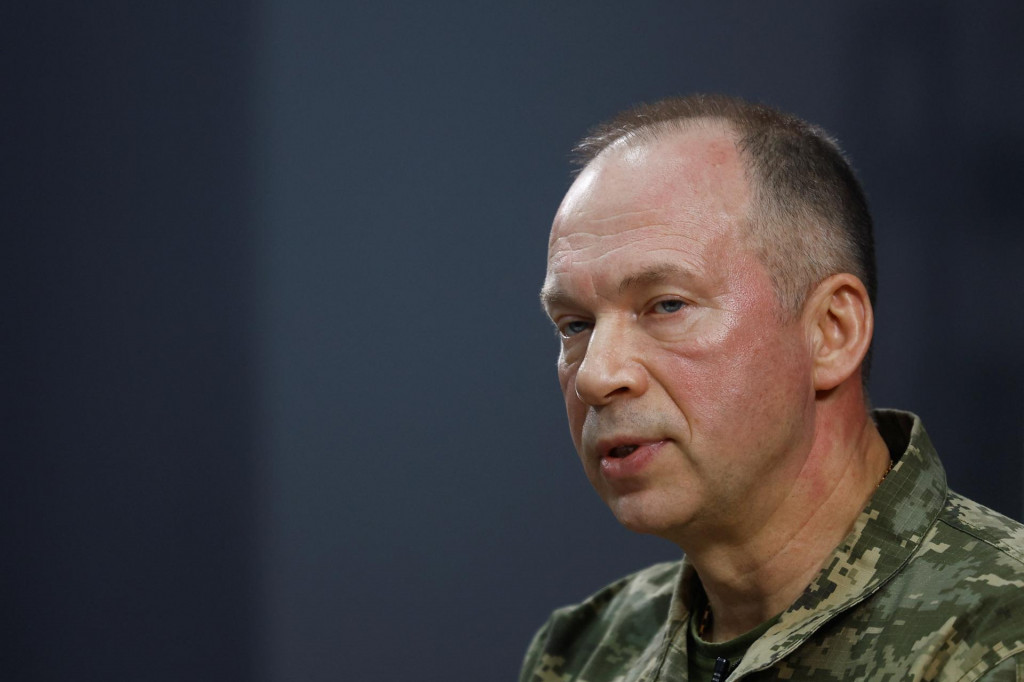 Hlavn&yacute; veliteľ ukrajinsk&yacute;ch ozbrojen&yacute;ch s&iacute;l Olexandr Syrskyj. FOTO: Reuters
