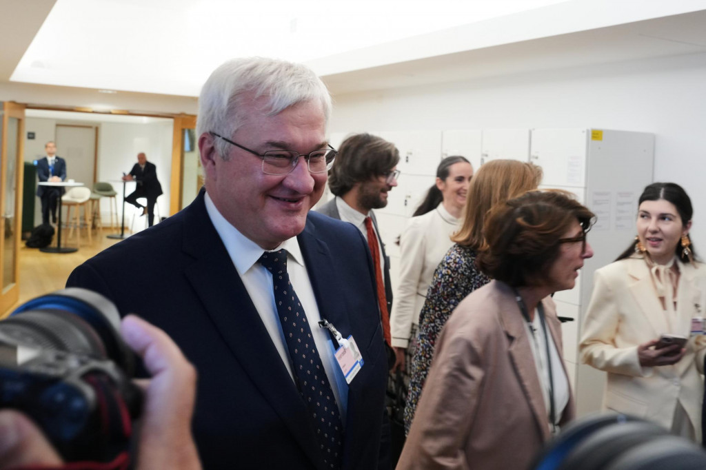 Ukrajinsk&yacute; minister zahraničn&yacute;ch vec&iacute; Andrij Sybiha. FOTO: TASR/AP