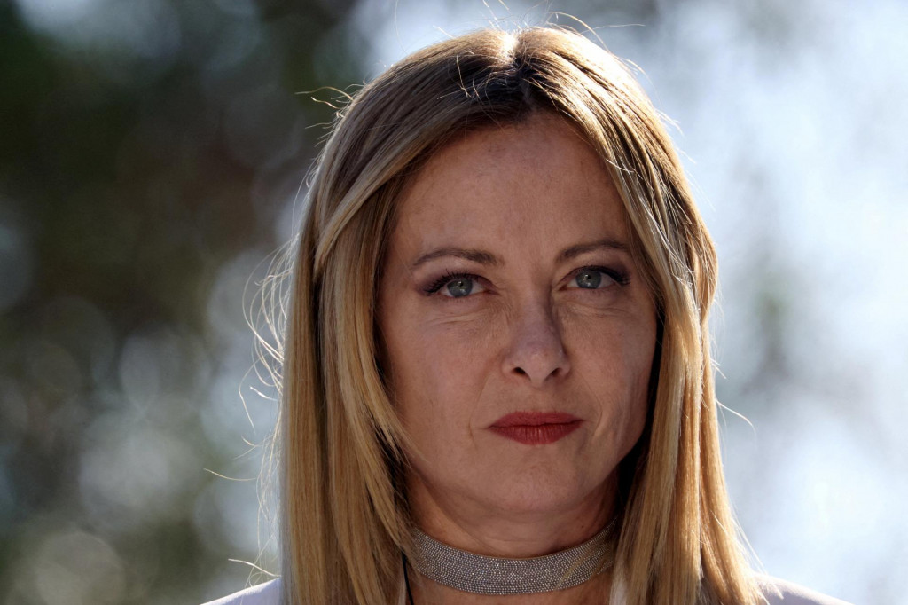 Talianska premi&eacute;rka Giorgia Meloniov&aacute;. FOTO: REUTERS