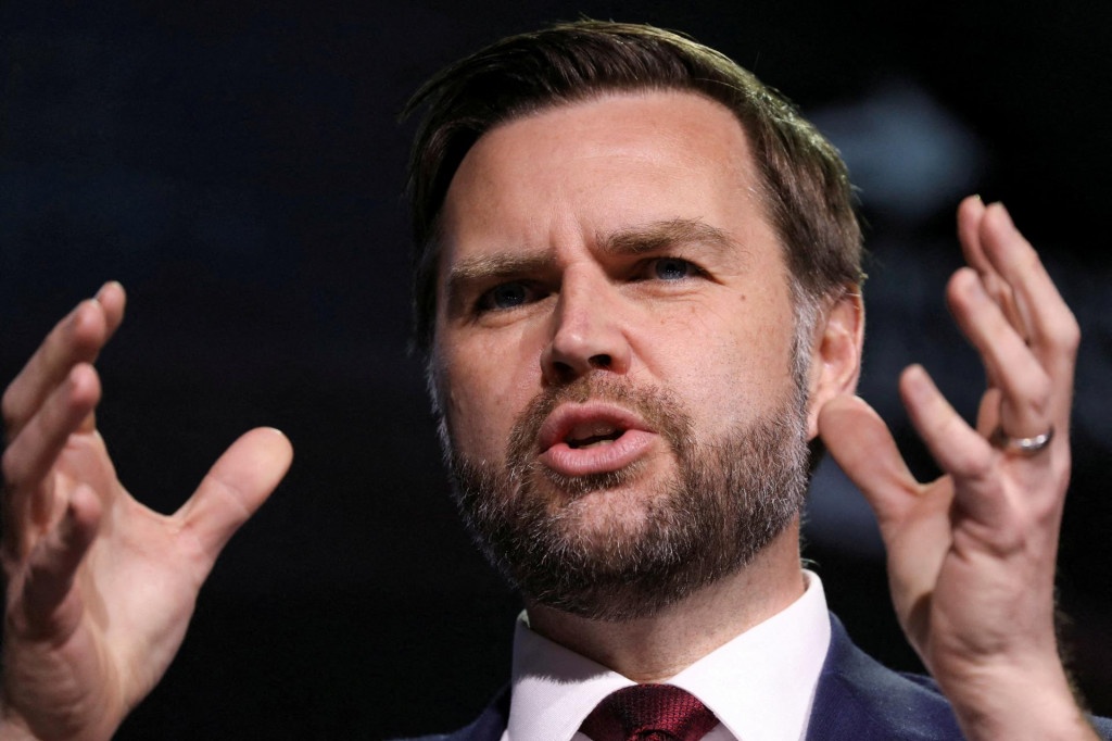 Americk&yacute; viceprezident JD Vance vyst&uacute;pil s prejavom na Univerzite &scaron;t&aacute;tu Georgia v mestečku At&eacute;ny. FOTO: REUTERS