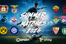 Medzin&aacute;rodn&yacute; futbal v lete pokračuje: JOJka prinesie porciu atrakt&iacute;vnych futbalov&yacute;ch z&aacute;pasov