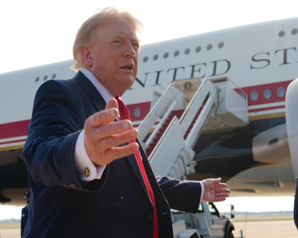 Americk&yacute; prezident Donald Trump. FOTO: TASR/AP