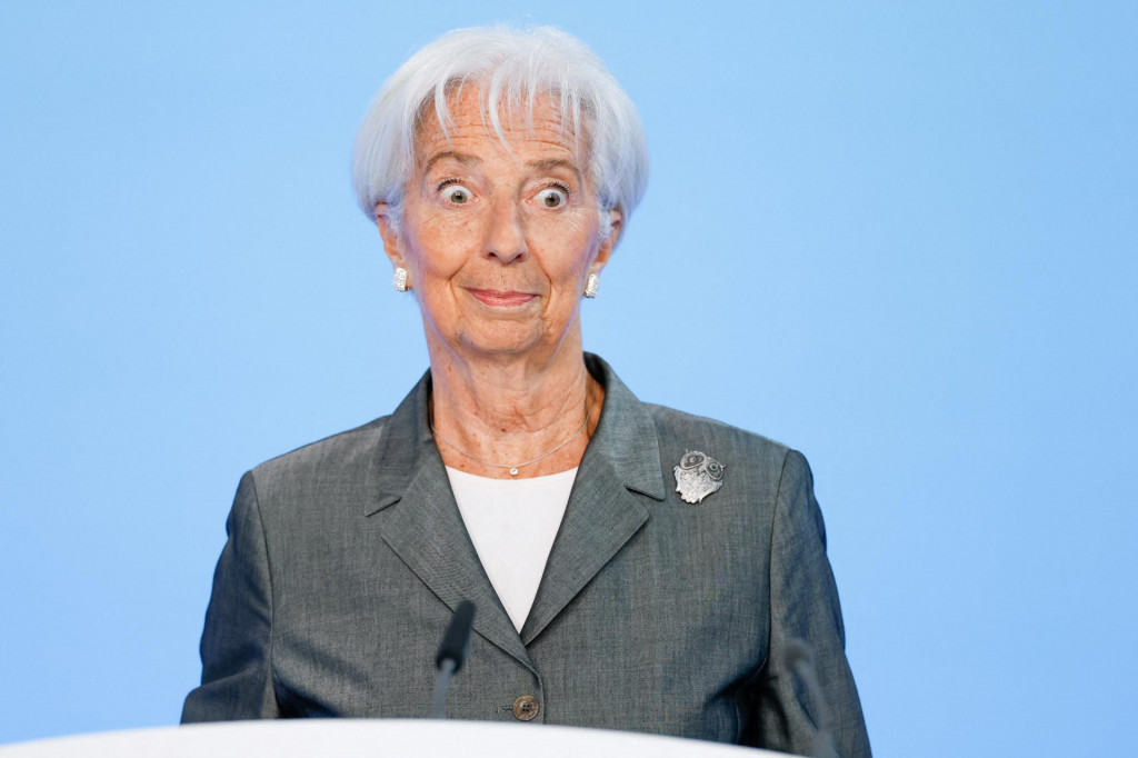 Prezidentka ECB Christine Lagardeov&aacute;. FOTO: Reuters