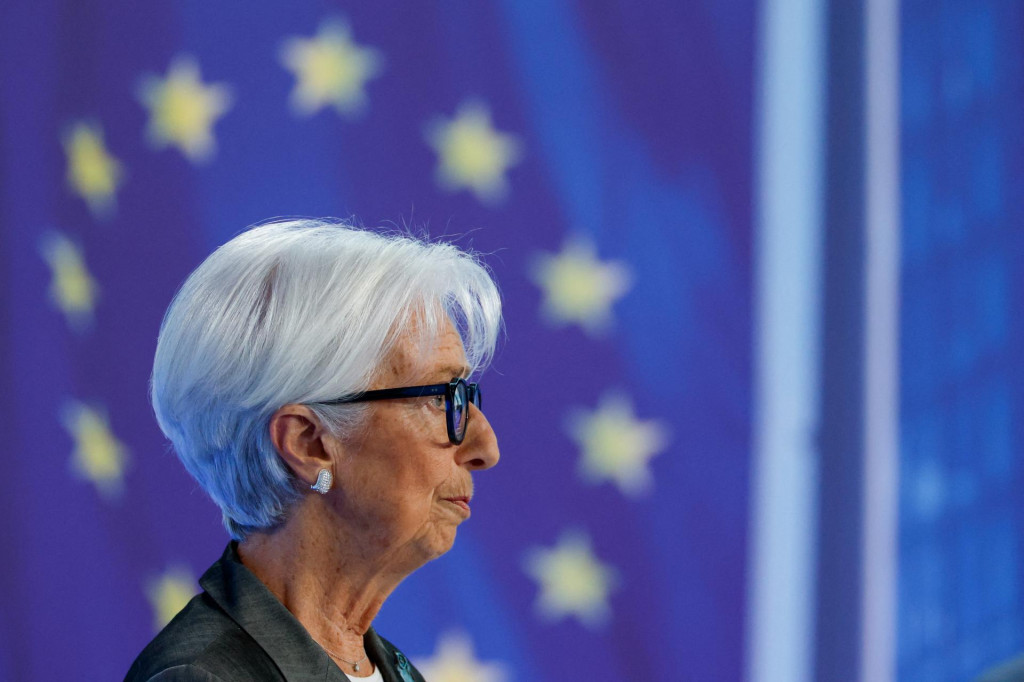 Prezidentka Eur&oacute;pskej centr&aacute;lnej banky Christina Lagardov&aacute;. FOTO: Reuters