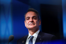 Gr&eacute;cky premi&eacute;r Kyriakos Mitsotakis. FOTO: Reuters