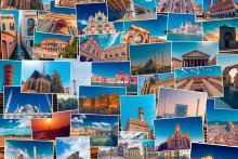 Uh&aacute;dnite krajiny, v ktor&yacute;ch ležia dan&eacute; mest&aacute;. FOTO: Dreamstime