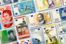 N&aacute;vrhy nov&yacute;ch eurobankoviek. FOTO: Eur&oacute;pska centr&aacute;lna banka