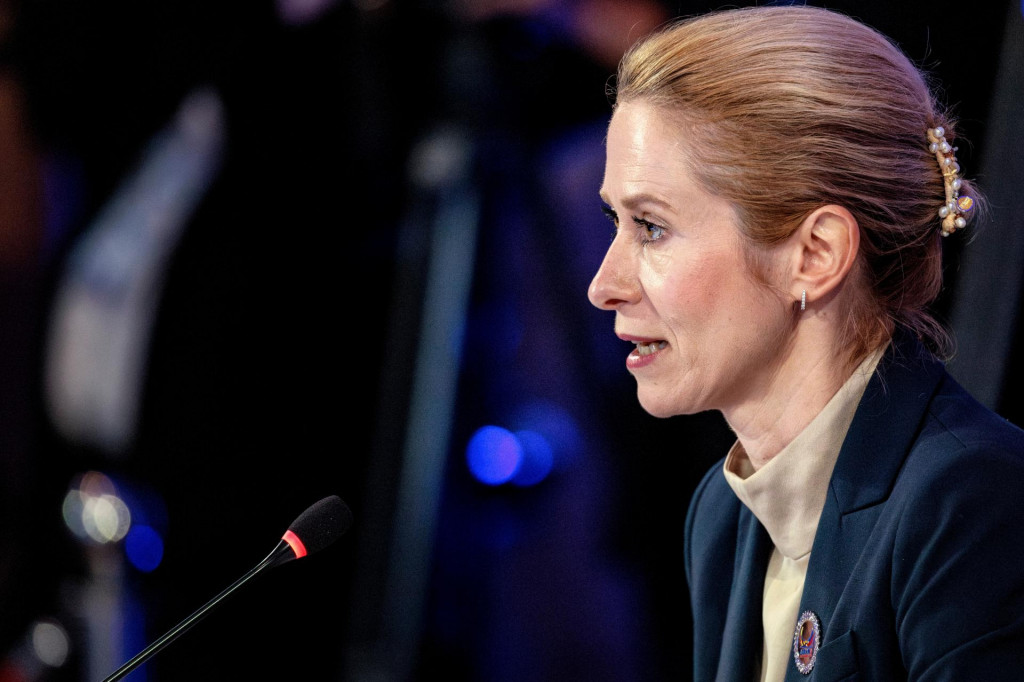 &Scaron;&eacute;fka diplomacie Eur&oacute;pskej &uacute;nie Kaja Kallasov&aacute;. FOTO: TASR/AP