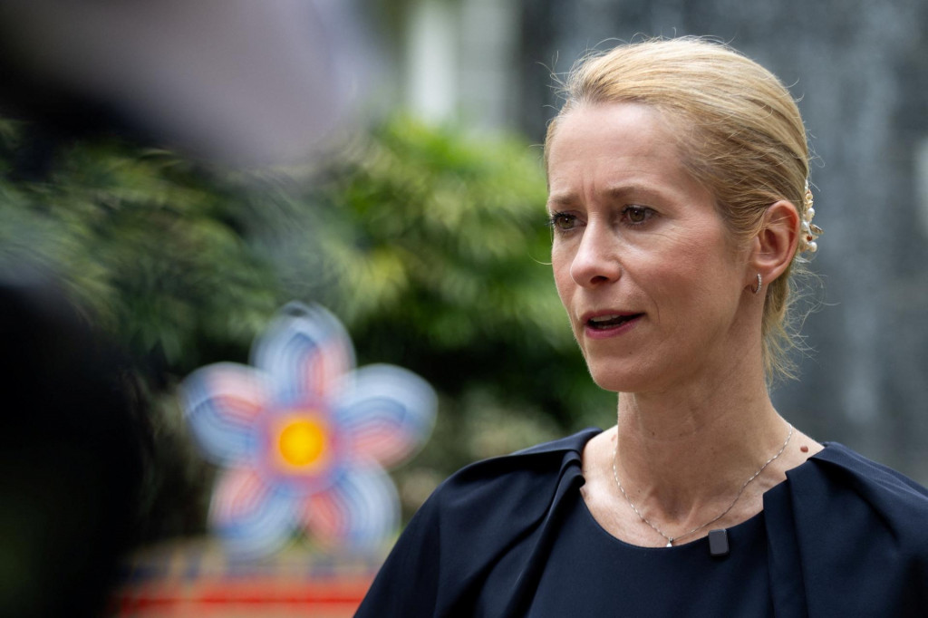 &Scaron;&eacute;fka diplomacie E&Uacute; Kaja Kallasov&aacute;. FOTO: Reuters