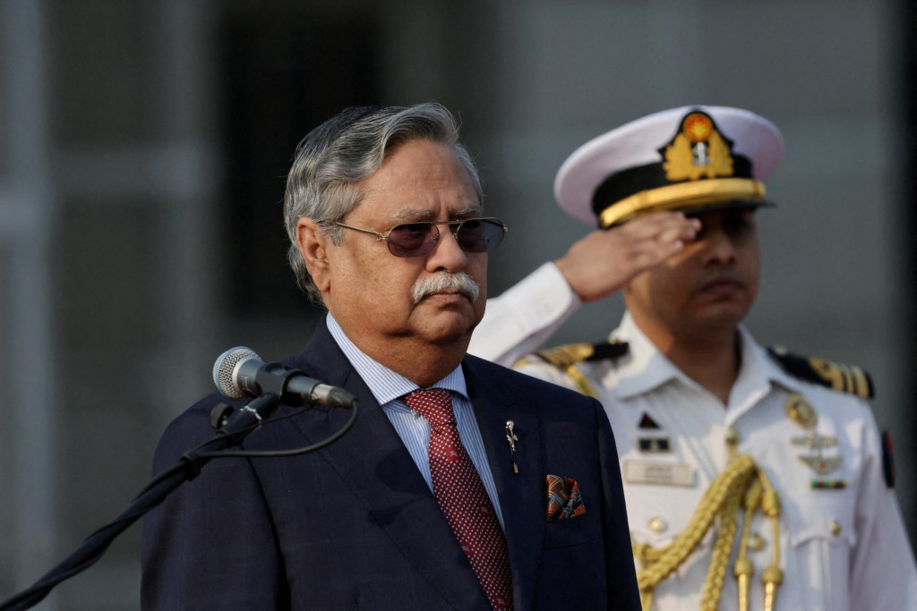 Banglad&eacute;&scaron;sky prezident Muhammad &Scaron;ahabudd&iacute;n. FOTO: Reuters