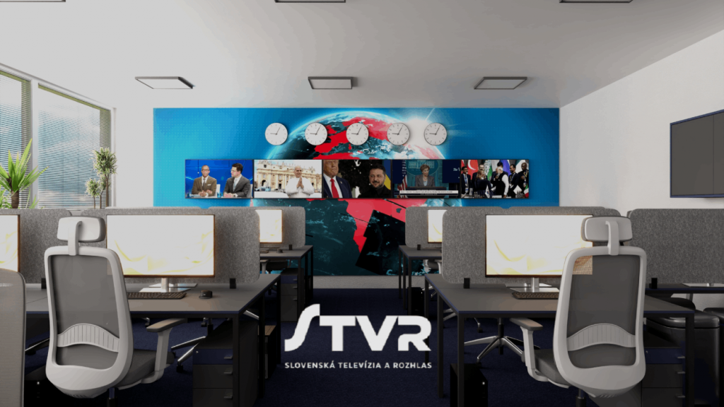 Moderniz&aacute;cia newsroomu redakcie spravodajstva STVR bude st&aacute;ť približne 60-tis&iacute;c eur.