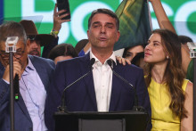 Kandid&aacute;t Flavio Bolsonarol FOTO: REUTERS