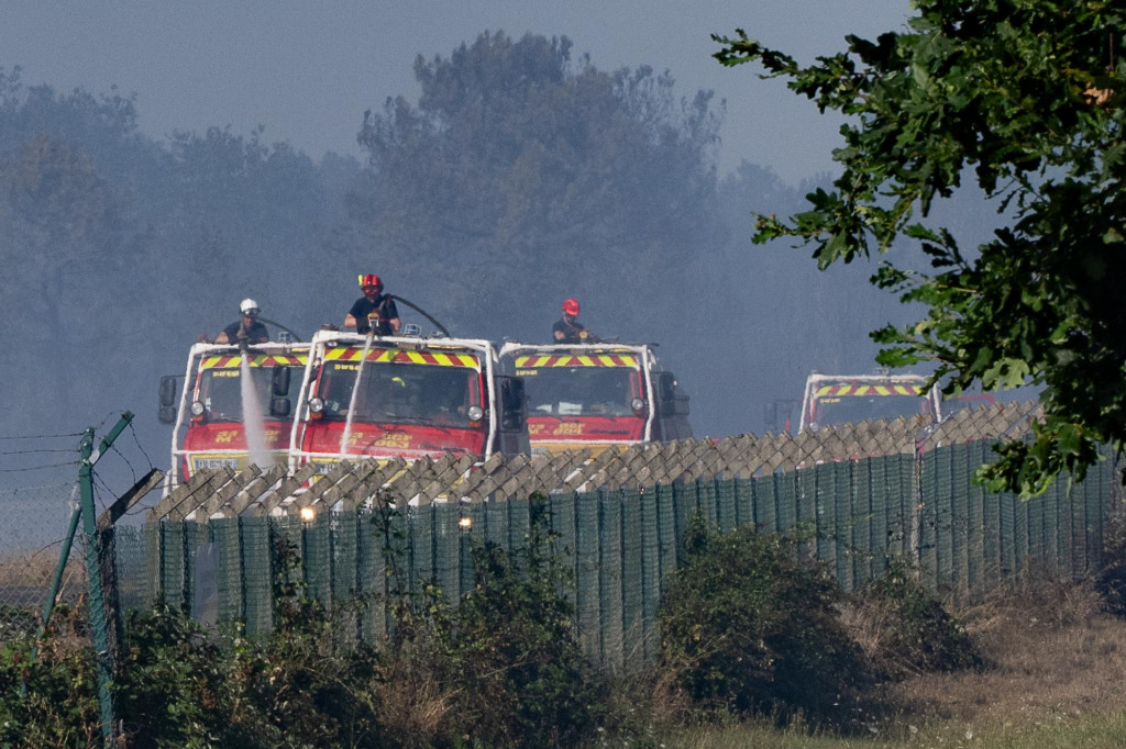 Požiare vo Franc&uacute;zsku. FOTO TASR/AP
