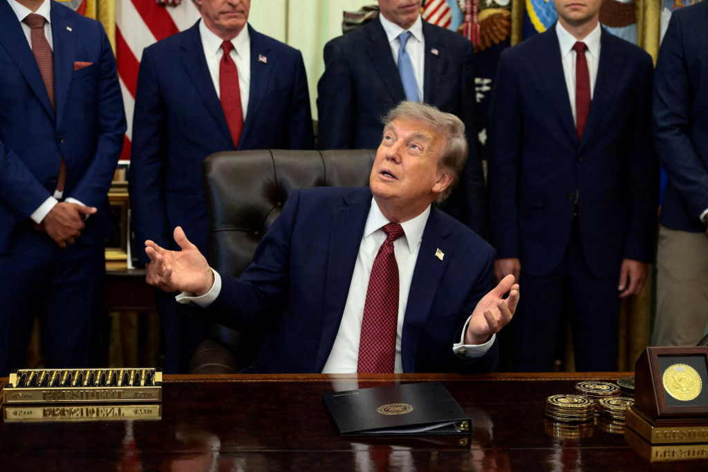 Americk&yacute; prezident Donald Trump. FOTO: Reuters