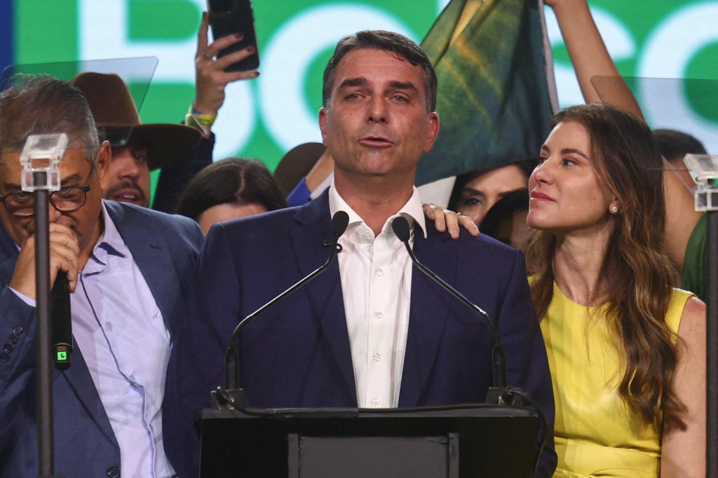Kandid&aacute;t Flavio Bolsonarol FOTO: REUTERS