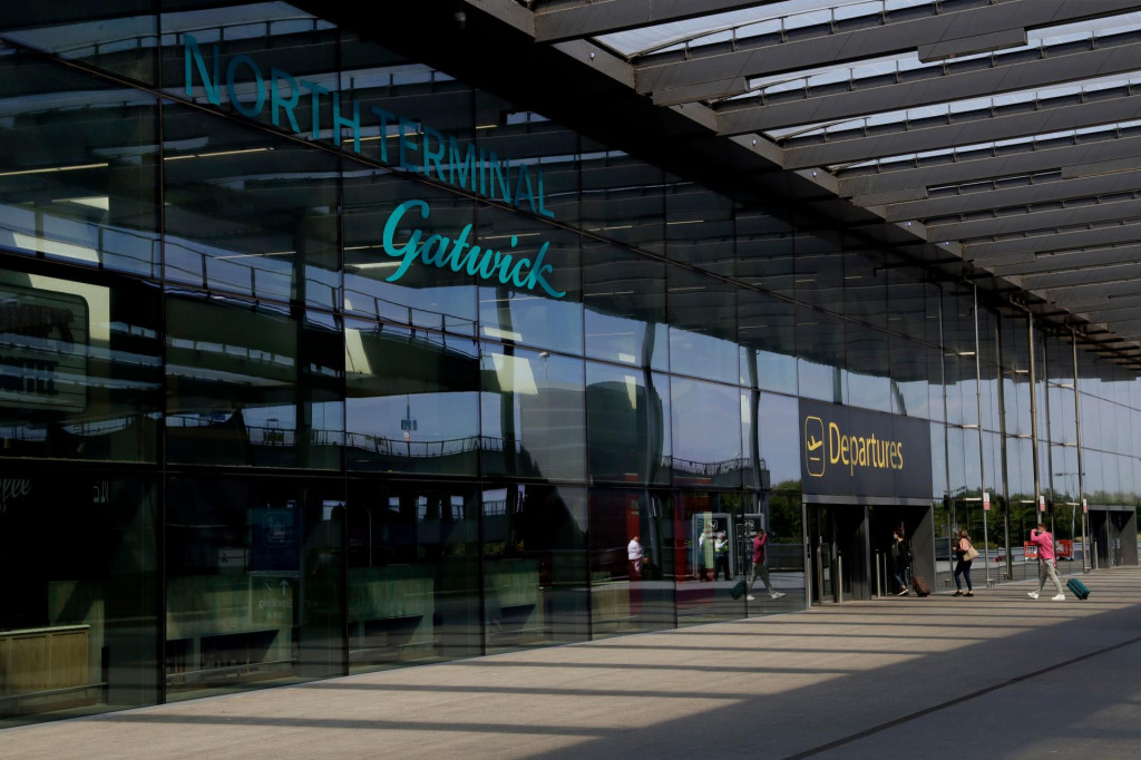 Lond&yacute;nske letisko Gatwick. FOTO: TASR/AP