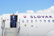 Peter Pellegrini počas svojej ned&aacute;vnej n&aacute;v&scaron;tevy v Turecku. FOTO: Reuters