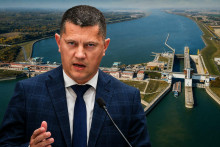 Gener&aacute;lny riaditeľ podniku Vodohospod&aacute;rska v&yacute;stavba Peter Molda. FOTO: TASR/kol&aacute;ž HN