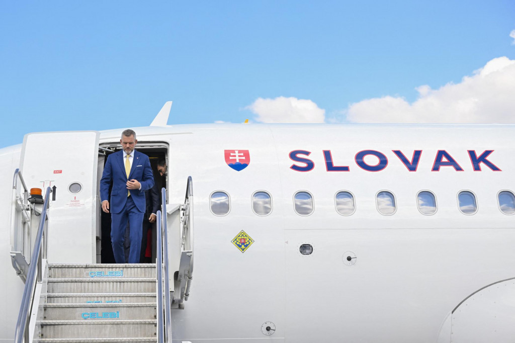 Peter Pellegrini počas svojej ned&aacute;vnej n&aacute;v&scaron;tevy v Turecku. FOTO: Reuters