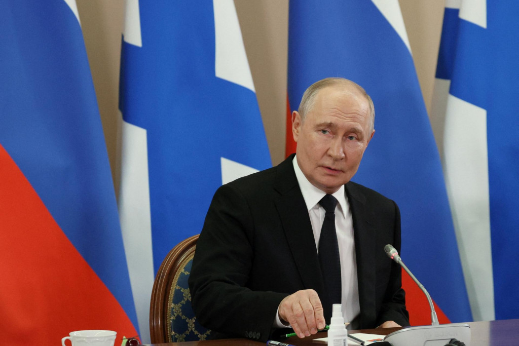 Rusk&yacute; prezident Vladimir Putin. FOTO: Reuters
