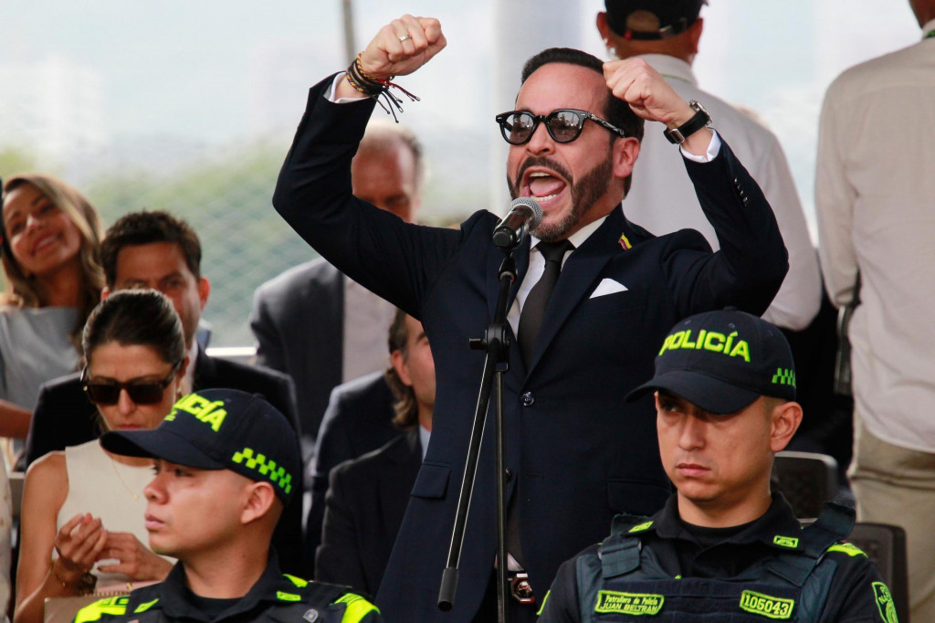 Novozvolen&yacute; prezident Kolumbie Abelardo de la Espriella. FOTO: TASR/AP