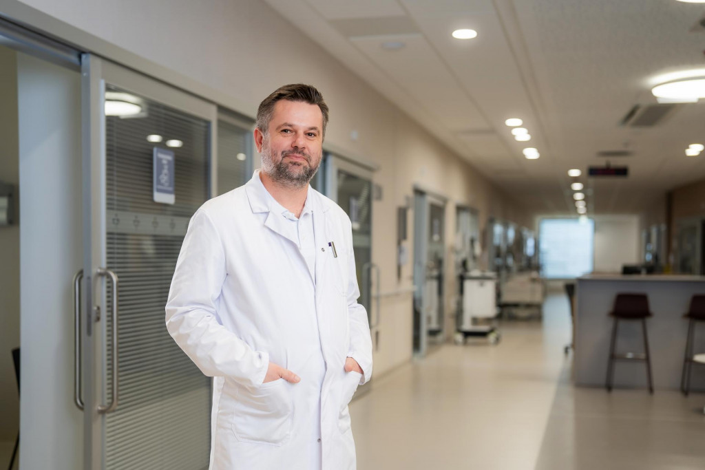 Du&scaron;an Matej&iacute;čka, prim&aacute;r &uacute;razovej chirurgie a spondylochirurgie Nemocnice Bory