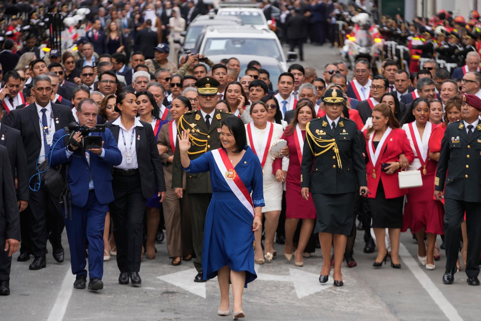 Peru má novú prezidentku, Fujimoriová zložila prísahu. Sľubuje zatočiť so zločinom