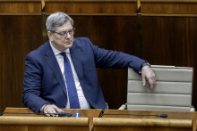 Na sn&iacute;mke minster spravodlivosti SR Boris Susko (Smer-SD) počas 43. sch&ocirc;dze NR SR 10. decembra 2025 v Bratislave. FOTO TASR - Martin Baumann FOTO: Martin Baumann