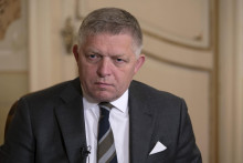 Predseda vl&aacute;dy Robert Fico (Smer-SD). FOTO: TASR/Maro&scaron; Herc