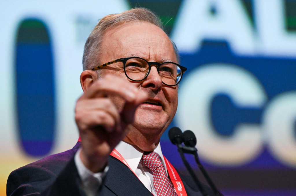 Austr&aacute;lsky premi&eacute;r Anthony Albanese. FOTO: Reuters