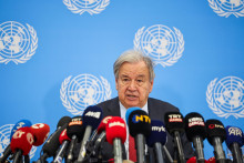 Gener&aacute;lny tajomn&iacute;k OSN Ant&oacute;nio Guterres. FOTO: Reuters