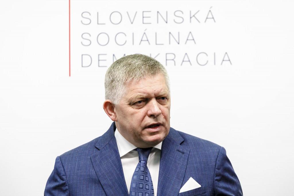 Premi&eacute;r Robert Fico. FOTO: TASR/Dano Veselsk&yacute;