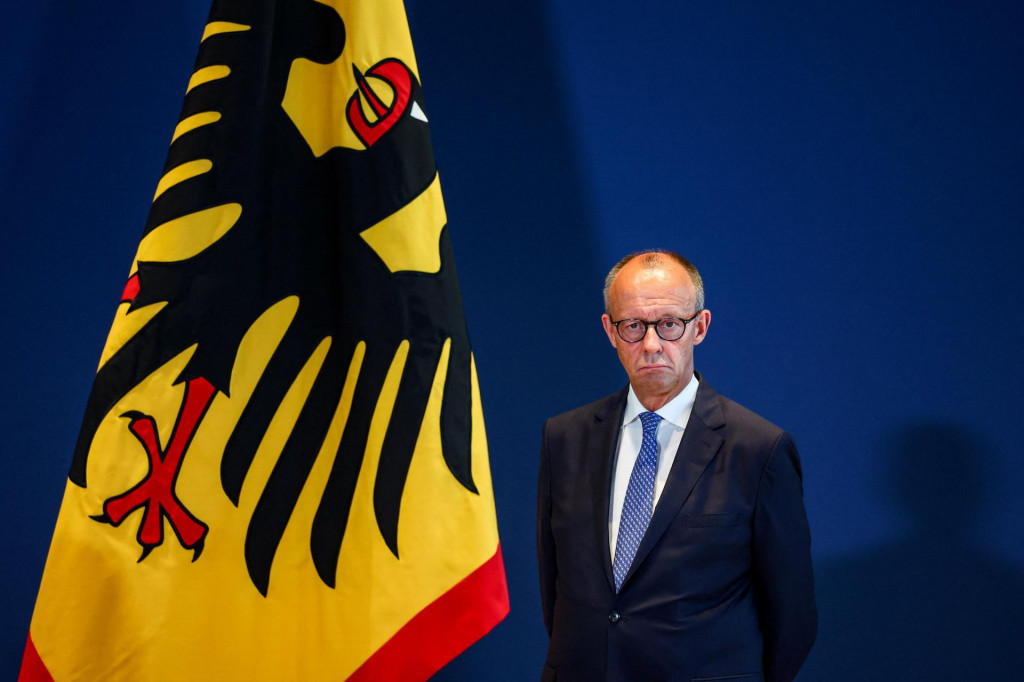 Nemeck&yacute; kancel&aacute;r Friedrich Merz. FOTO: Reuters