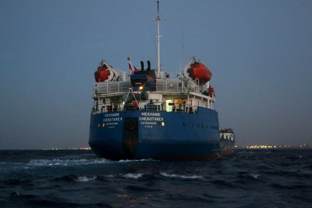 Rusk&yacute; ropn&yacute; tanker. FOTO: Reuters