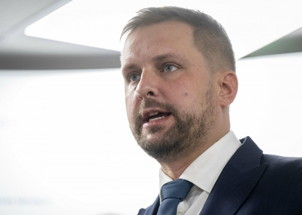 Minister zdravotn&iacute;ctva Kamil &Scaron;a&scaron;ko (Hlas-SD). FOTO: TASR/ Jakub Kotian