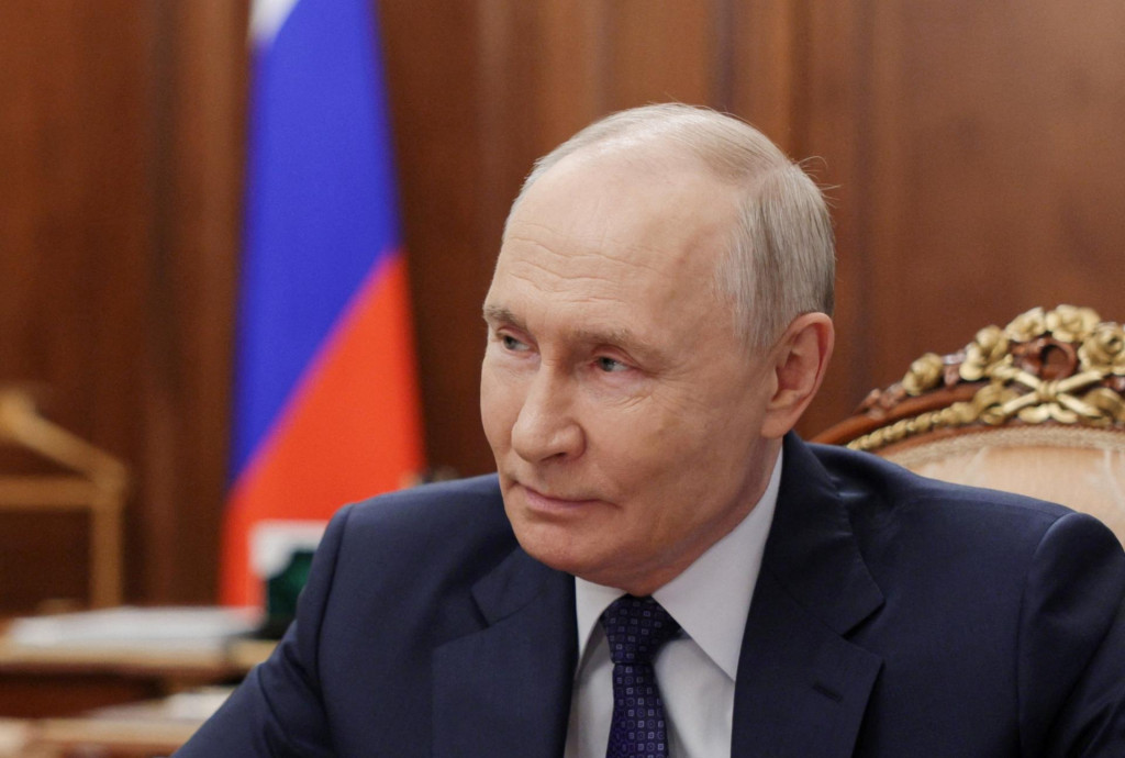 Rusk&yacute; prezident Vladimir Putin. FOTO: REUTERS
