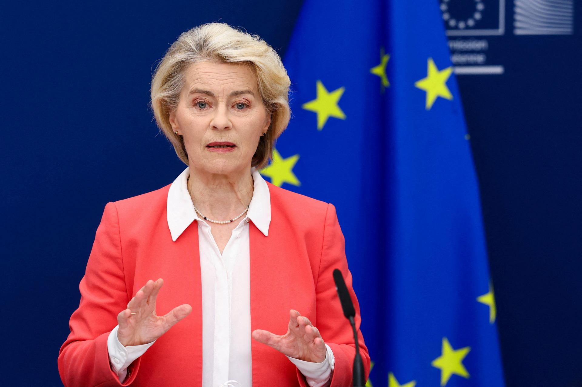 Zábery zo španielskej Ceuty sú neprijateľné, vyhlásila von der Leyenová.