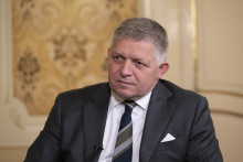 Predseda vl&aacute;dy Robert Fico (Smer-SD). FOTO: TASR/Maro&scaron; Herc
