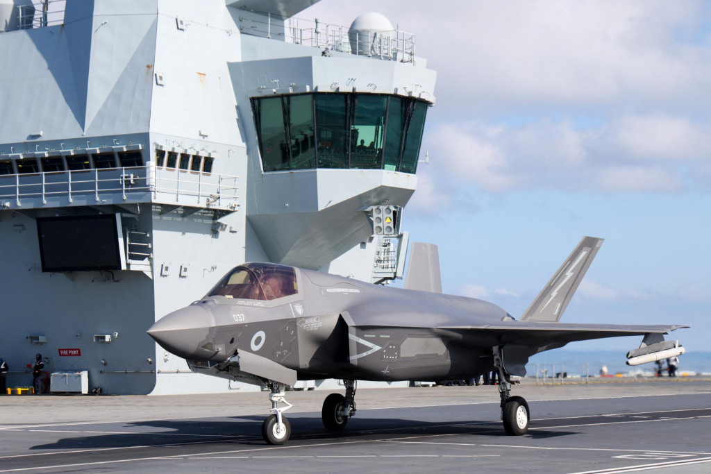 St&iacute;hačka F-35B. FOTO: Reuters