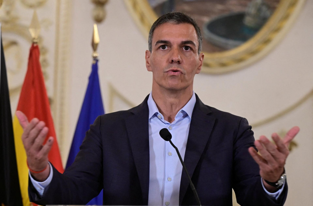 &Scaron;panielsky premi&eacute;r Pedro S&aacute;nchez. FOTO: Reuters