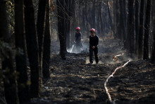 V r&aacute;mci mechanizmu civilnej ochrany vyslali do Franc&uacute;zska protipožiarnu techniku &scaron;t&aacute;ty ako Česko, Chorv&aacute;tsko, Nemecko, Portugalsko, Slovensko, &Scaron;v&eacute;dsko a Turecko. FOTO: REUTERS