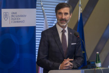 Minister zahraničn&yacute;ch vec&iacute; a eur&oacute;pskych z&aacute;ležitost&iacute; Juraj Blan&aacute;r. FOTO: TASR/Martin Baumann