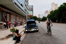 Hlavn&eacute; mesto Kuby Havana. FOTO: Reuters