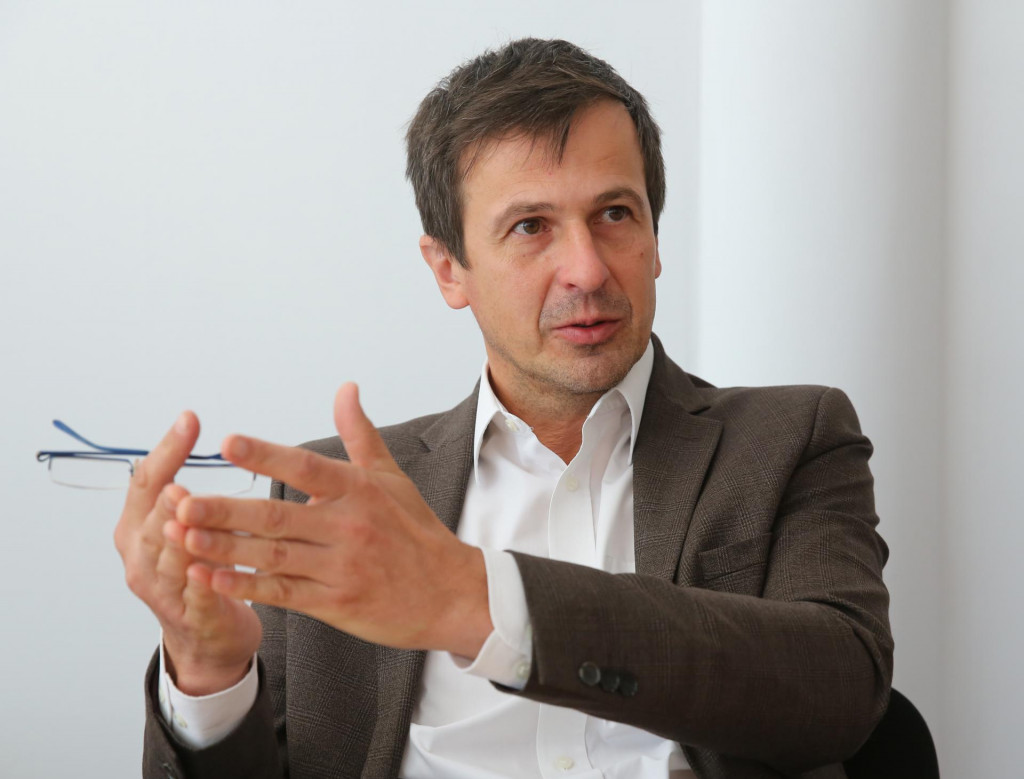 Anton Marcinčin - ekon&oacute;m a b&yacute;val&yacute; splnomocnenec vl&aacute;dy SR pre podporu najmenej rozvinut&yacute;ch okresov FOTO: HN/Peter Mayer